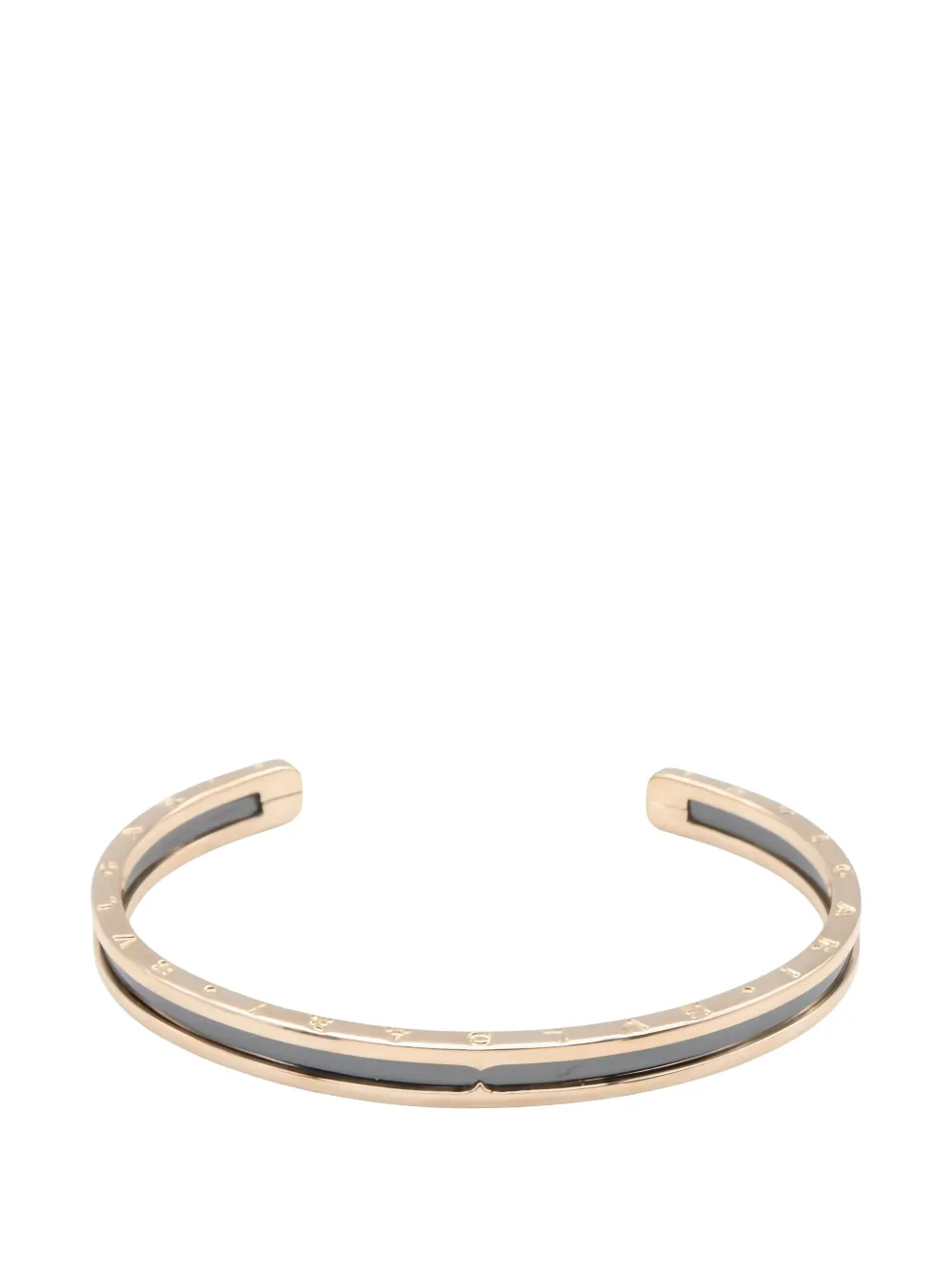 Bvlgari Pre-Owned 2010s B-zero1 enamel ceramic bracelet - Rosa