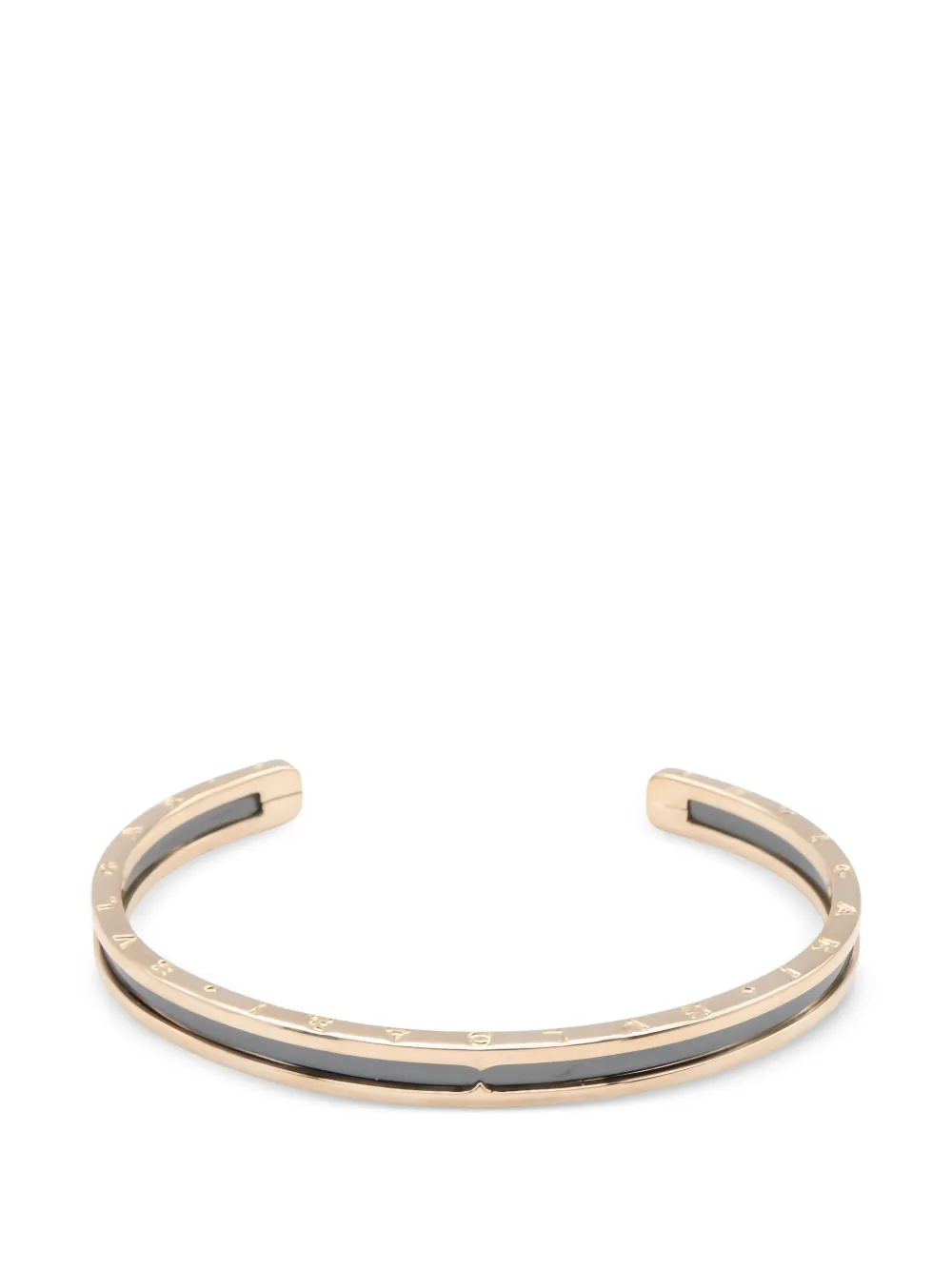 Bvlgari Pre-Owned 2010s B-zero1 enamel ceramic bracelet - Rosa