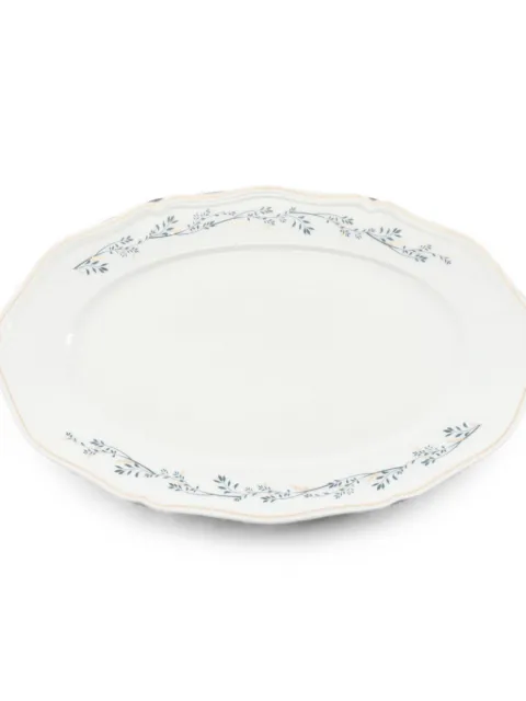 Van Cleef & Arpels Pre-Owned x Raynaud 2010s floral-print scalloped-edge serving dish