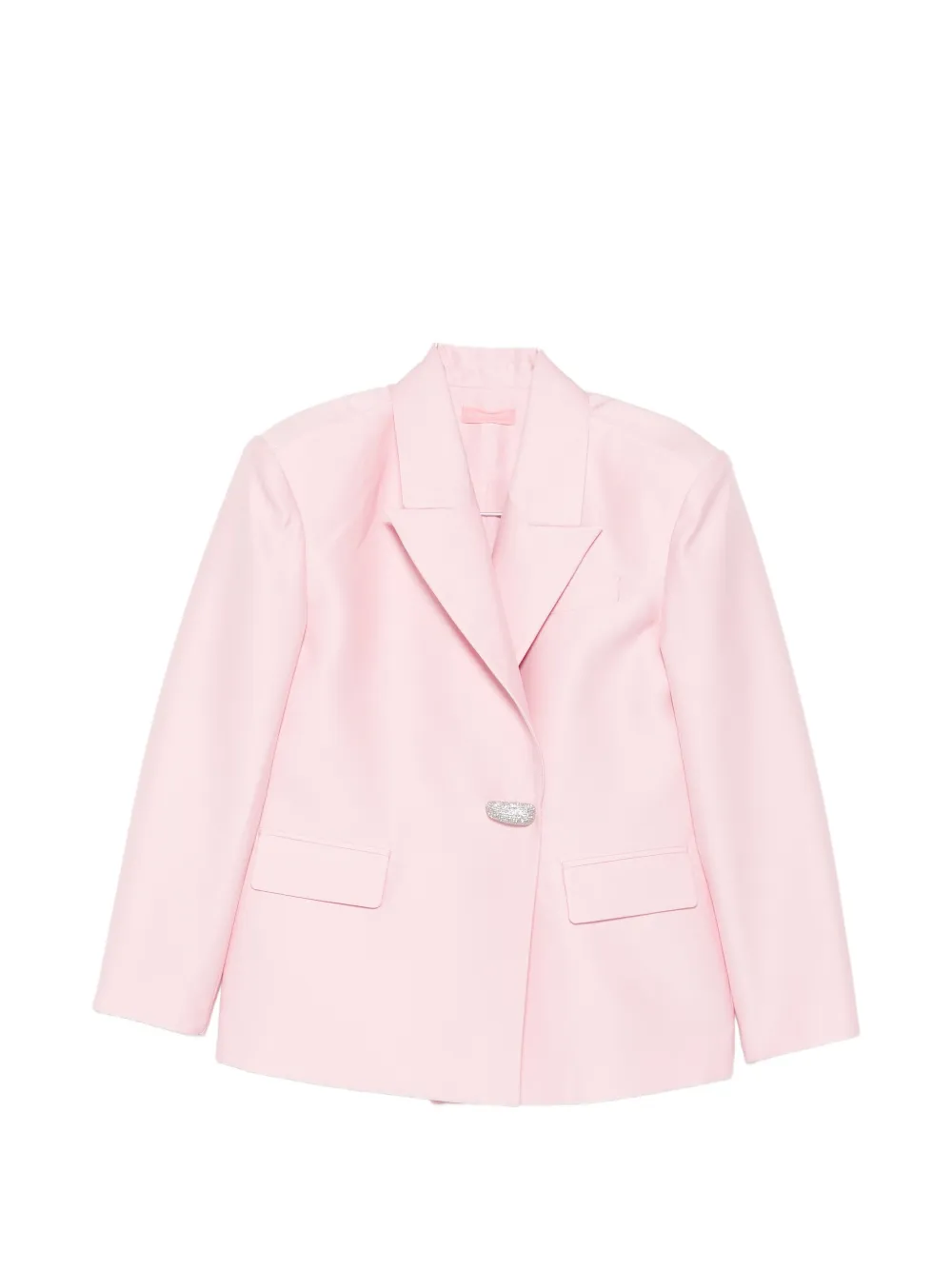 TWENTY FOURHAITCH Blazer oversize Marfa con cristalli - Rosa