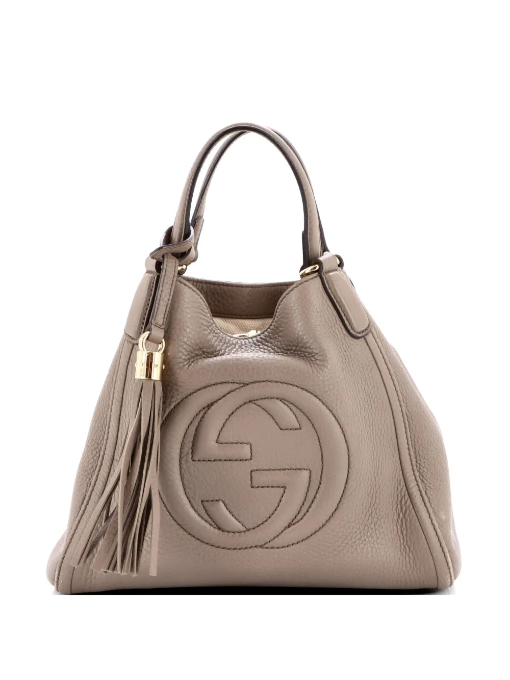 Gucci Pre-Owned Soho Convertible Leather Small shoulder bag - Grey