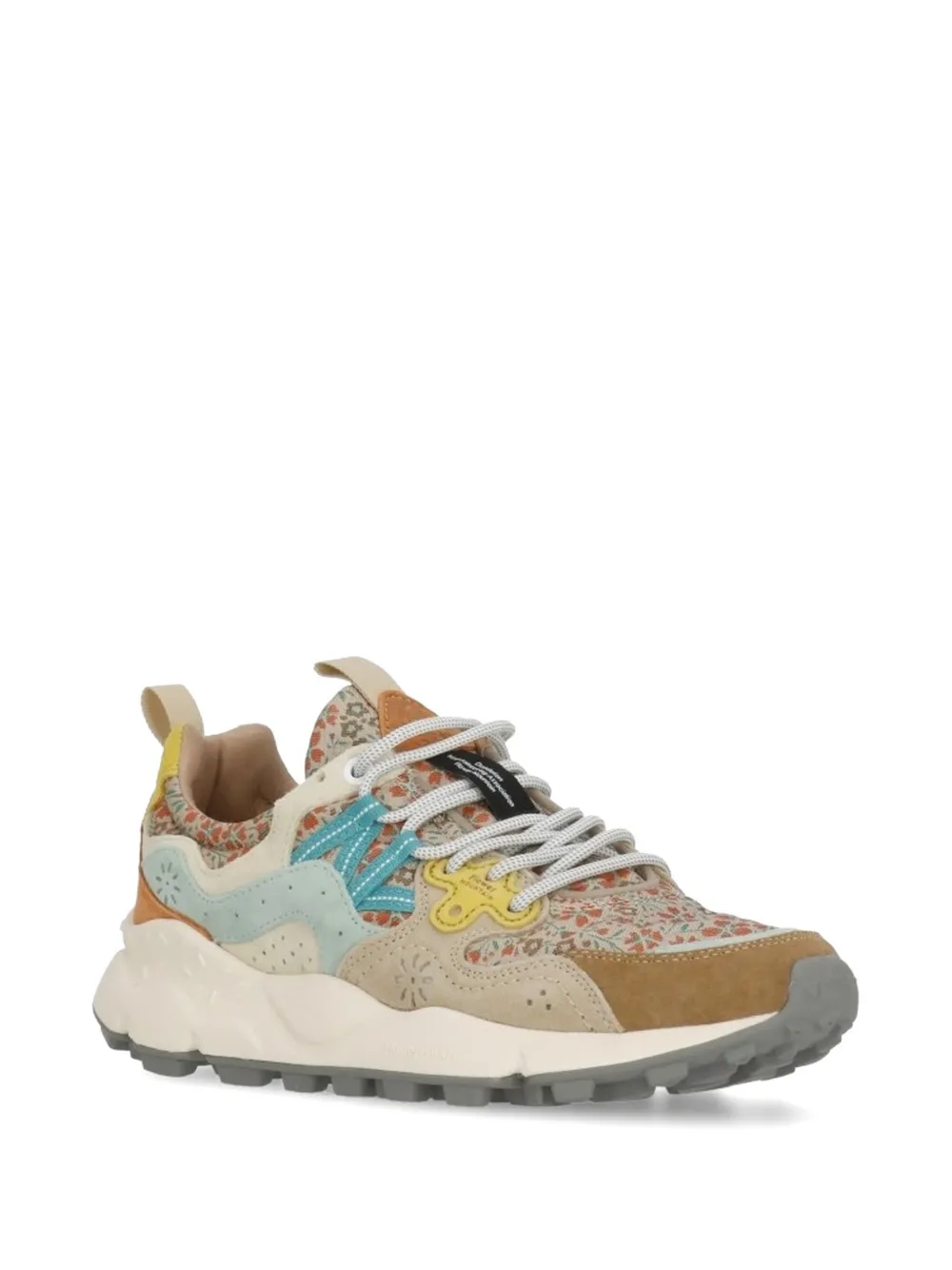 FLOWER MOUNTAIN Yamano 3 suede sneakers Beige