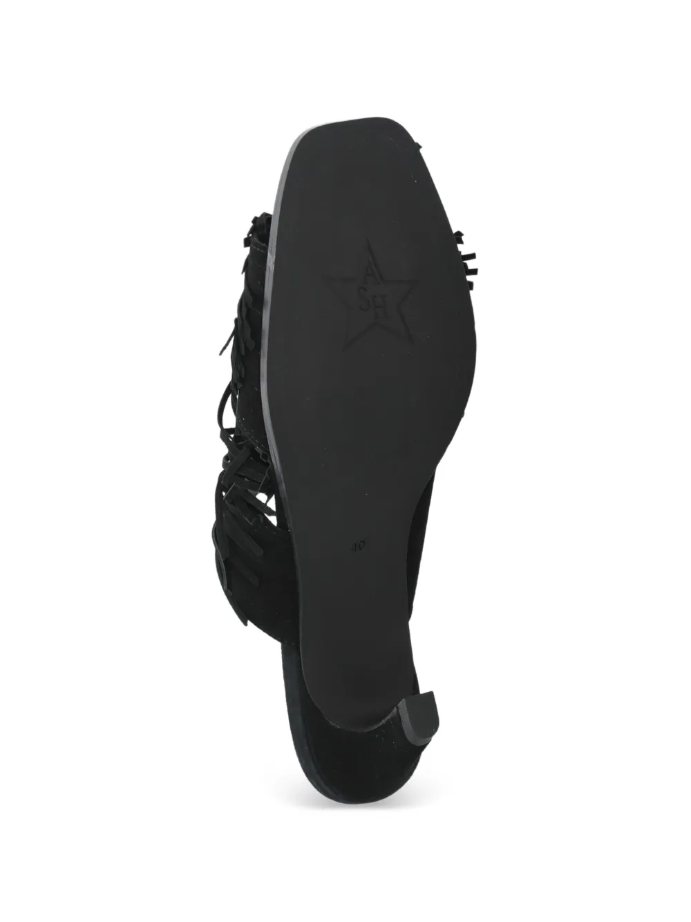 Ash Quincy mules Zwart