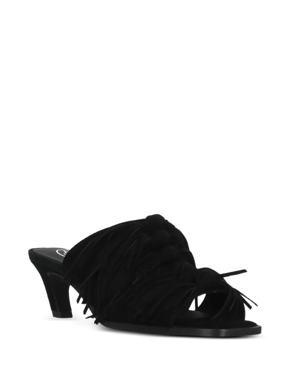 Ash Quincy mules Zwart