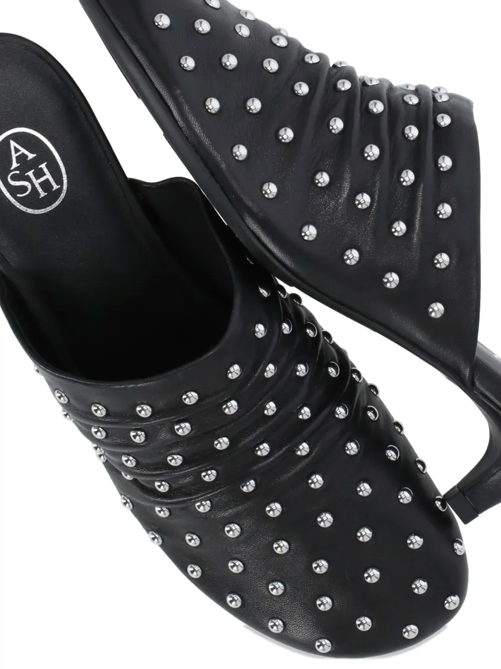 Ash Eloise mules Zwart