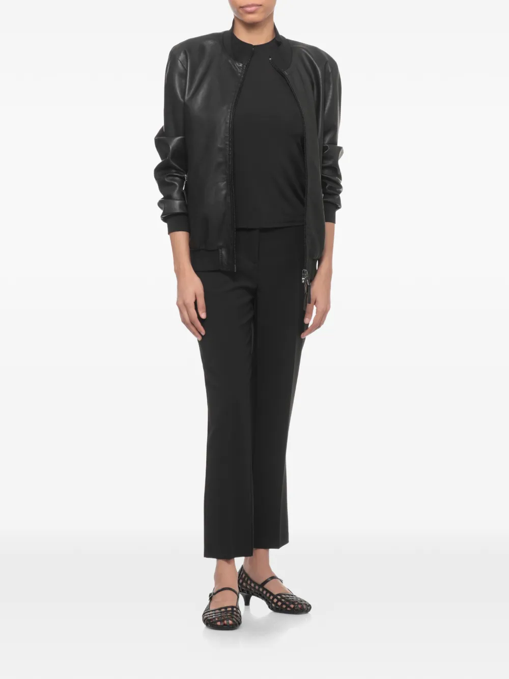 Ash 50mm Ego heeled pumps Zwart