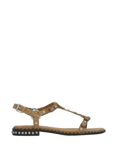 Ash suede flat sandals