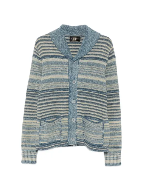 Ralph Lauren RRL striped buttoned cardigan