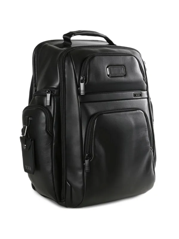 tumi alpha 2 t pass backpack - Brief Pack - Men's and Women's Work and Travel Laptop with Padded Adjustable Strap - Fits Up to 15" Screen made from TUMIs signature Tumi Leather Laptop Backpack |