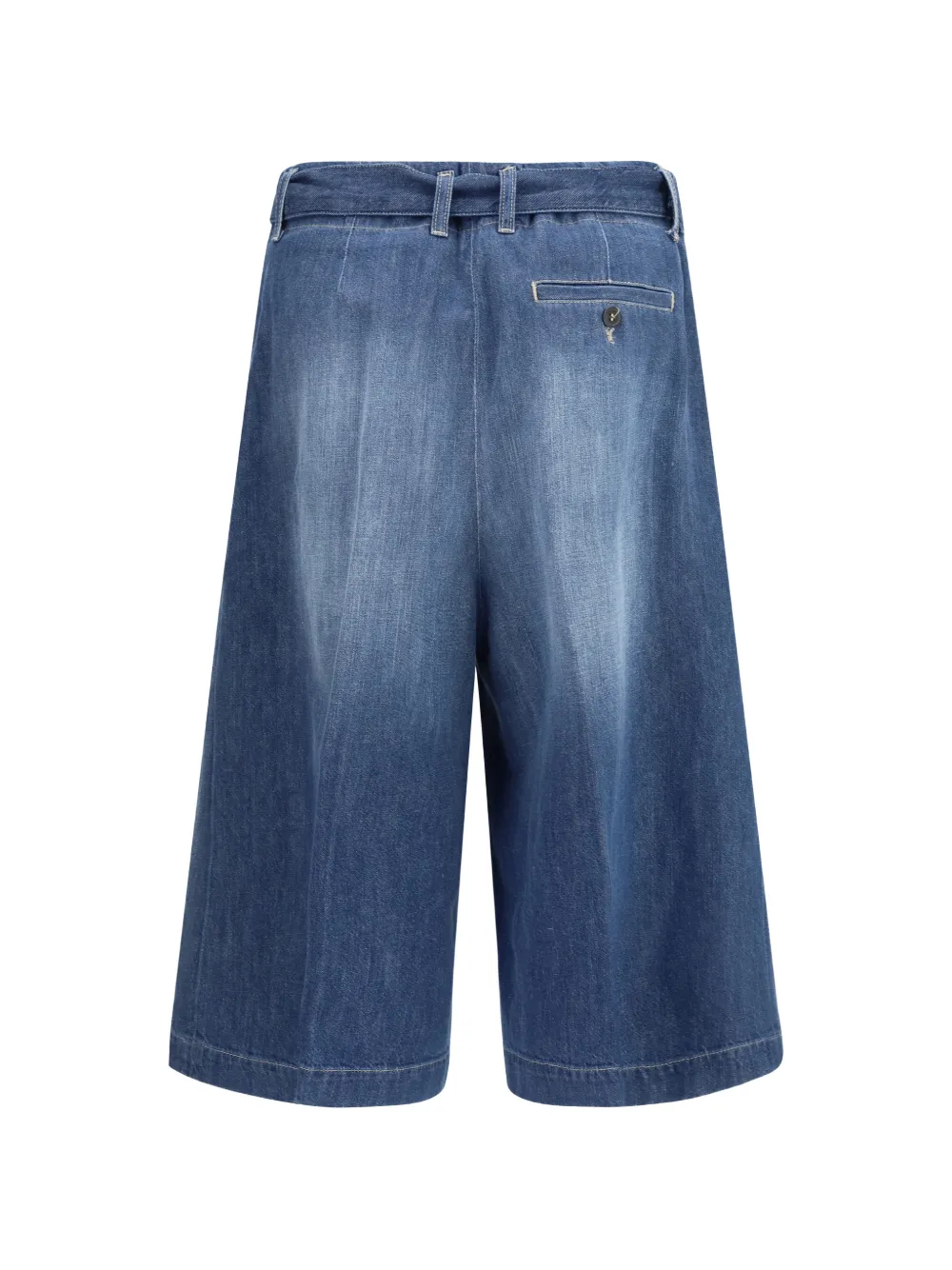 True Royal Shorts met ceintuur Blauw