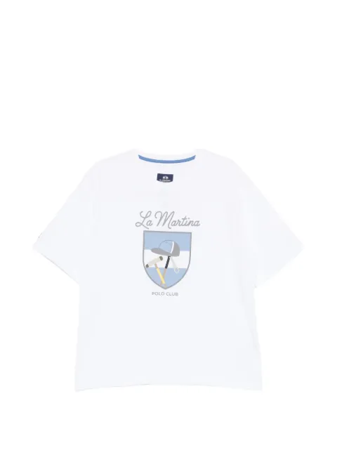 La Martina logo-print T-shirt