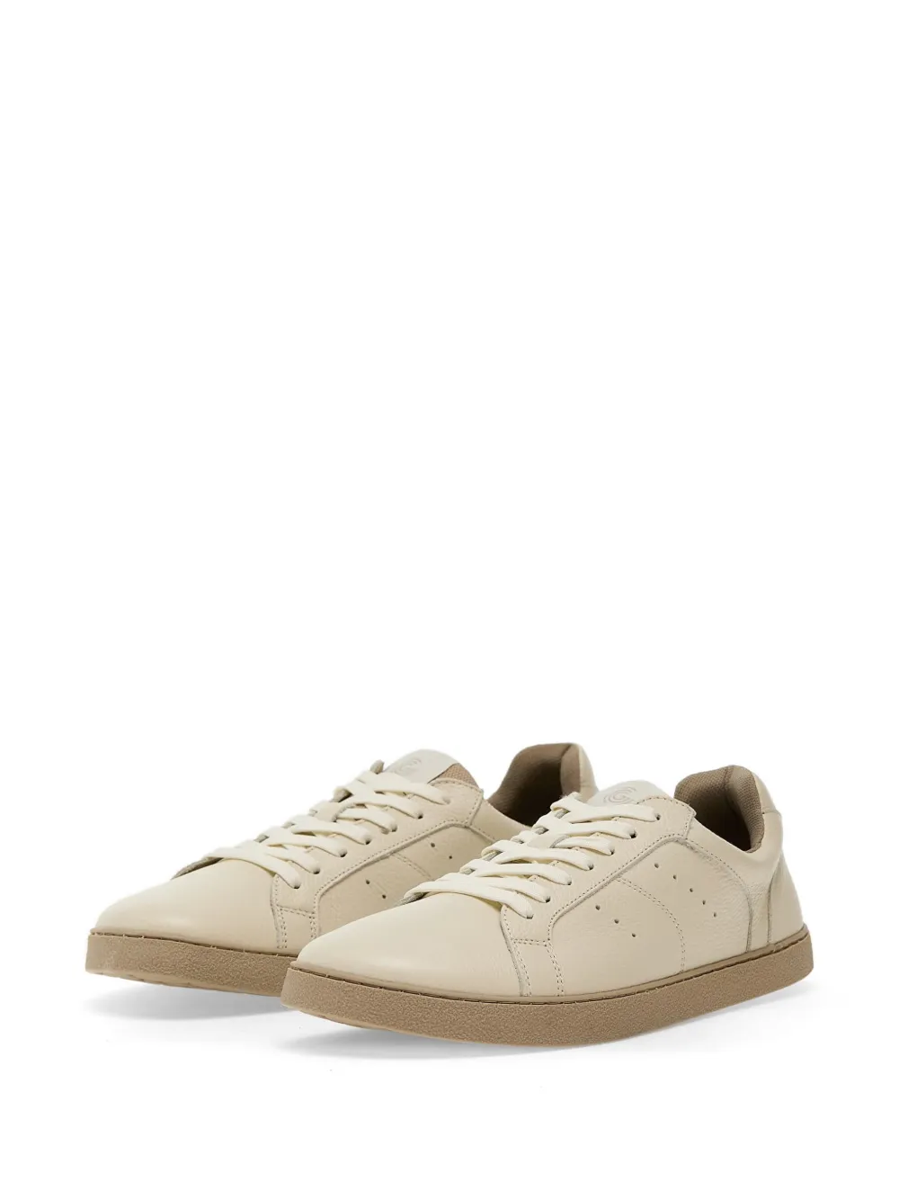GROUNDIES leather sneakers Beige