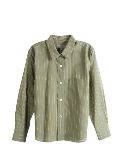 Margaret Howell striped-print long-sleeve shirt
