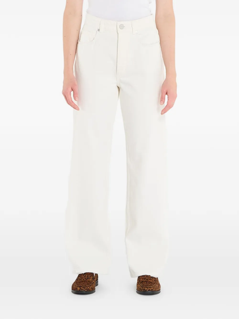 AllSaints Haldan five-pocket jeans - Toni neutri