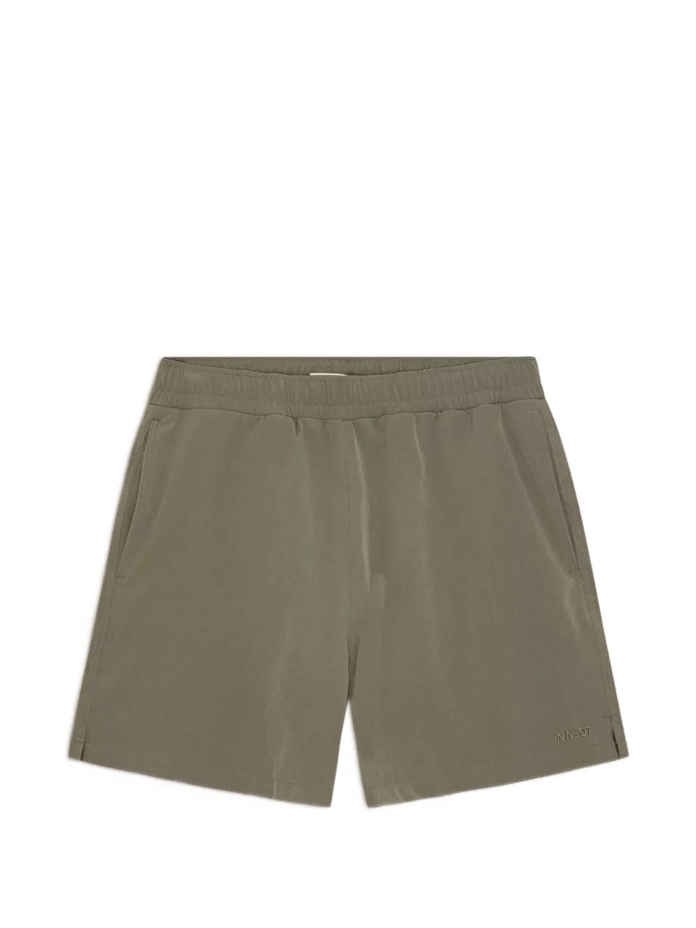 NN07 Holiday logo-detail swim shorts - Verde