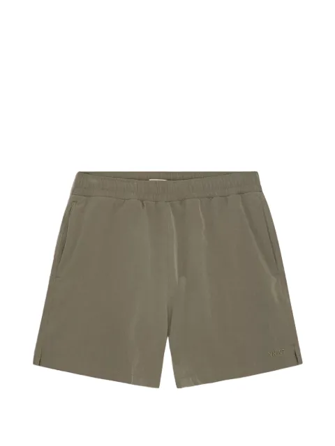 NN07 Holiday logo-detail swim shorts