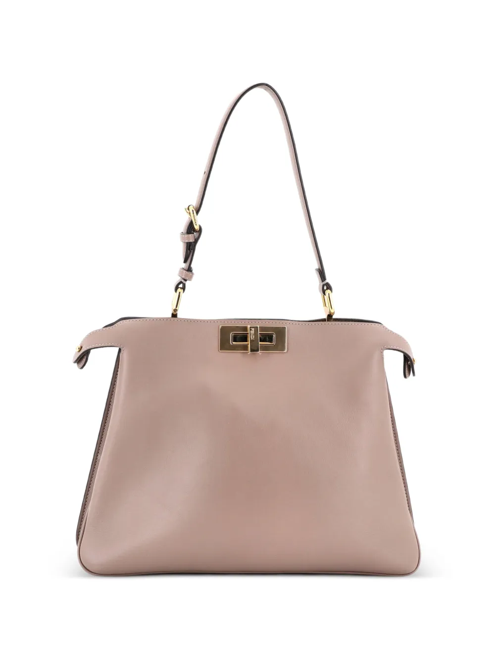 Fendi Pre-Owned Soft Peekaboo ISeeU Bag Leather Medium tote bag - Toni neutri