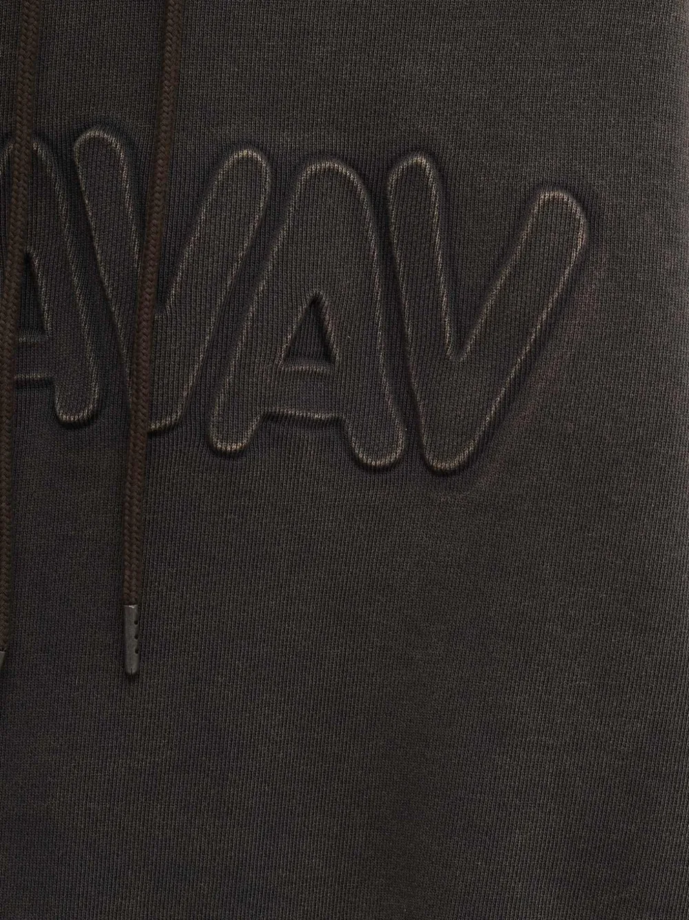 adidas x Avavav hoodie met zijstreep en logo-reliëf Grijs