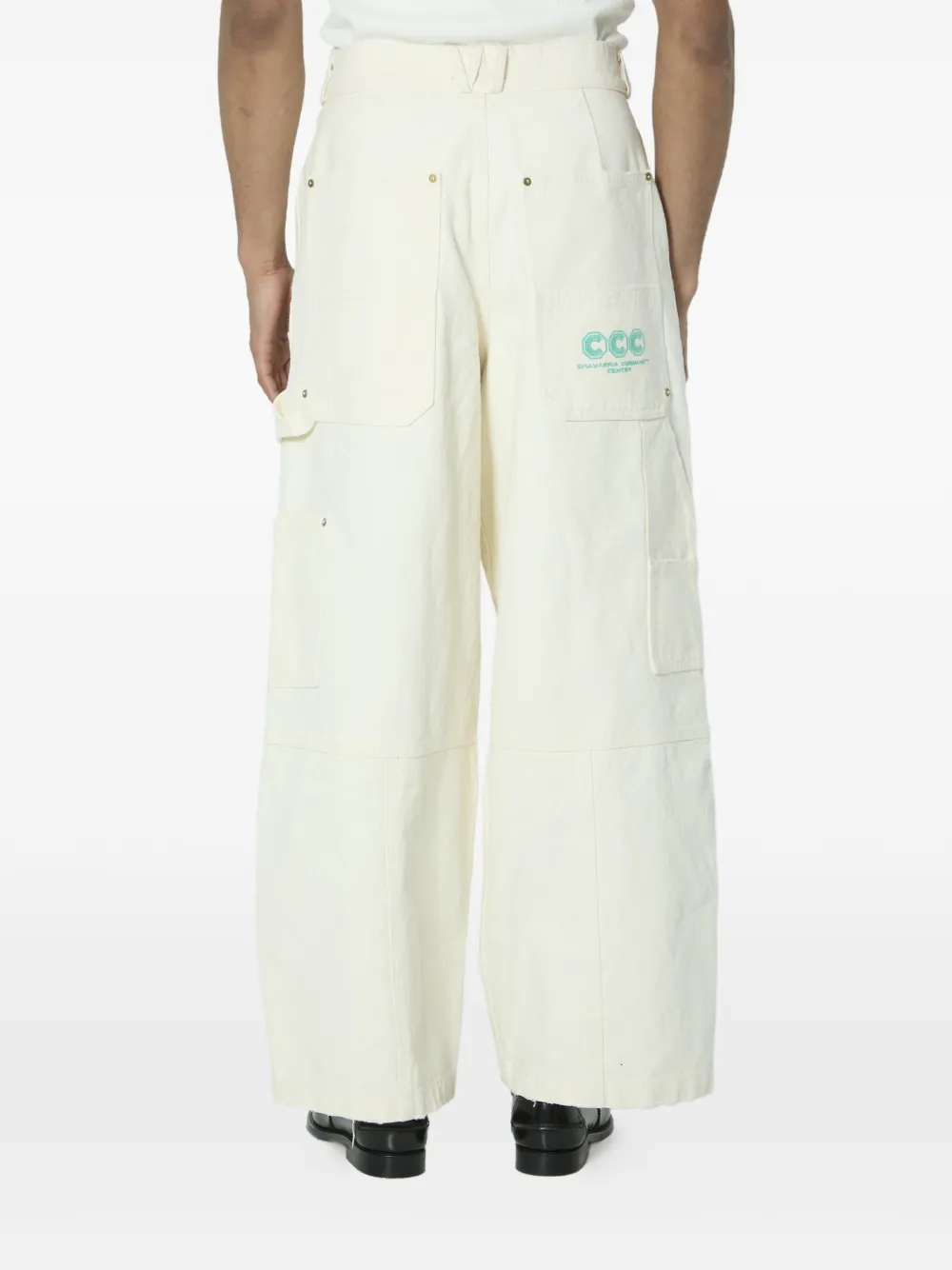 Willy Chavarria Cargo jeans Beige