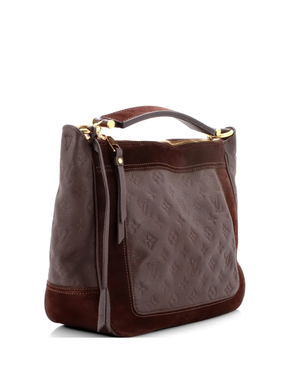 Louis Vuitton Pre-Owned Audacieuse Handbag Monogram Empreinte Leather PM shoulder bag - Marrone