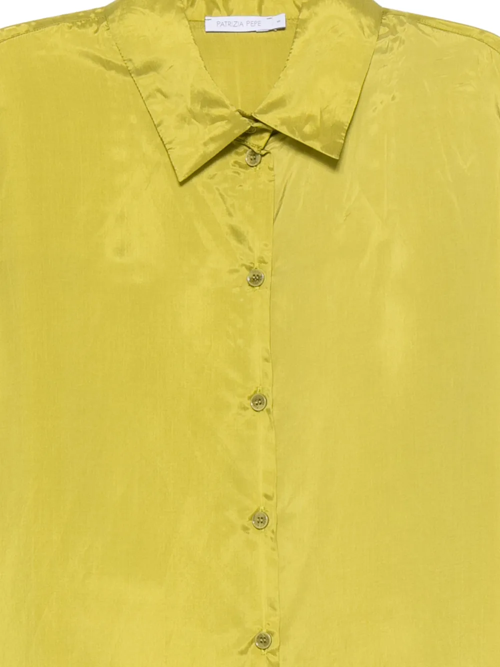 Patrizia Pepe Button-down blouse Groen