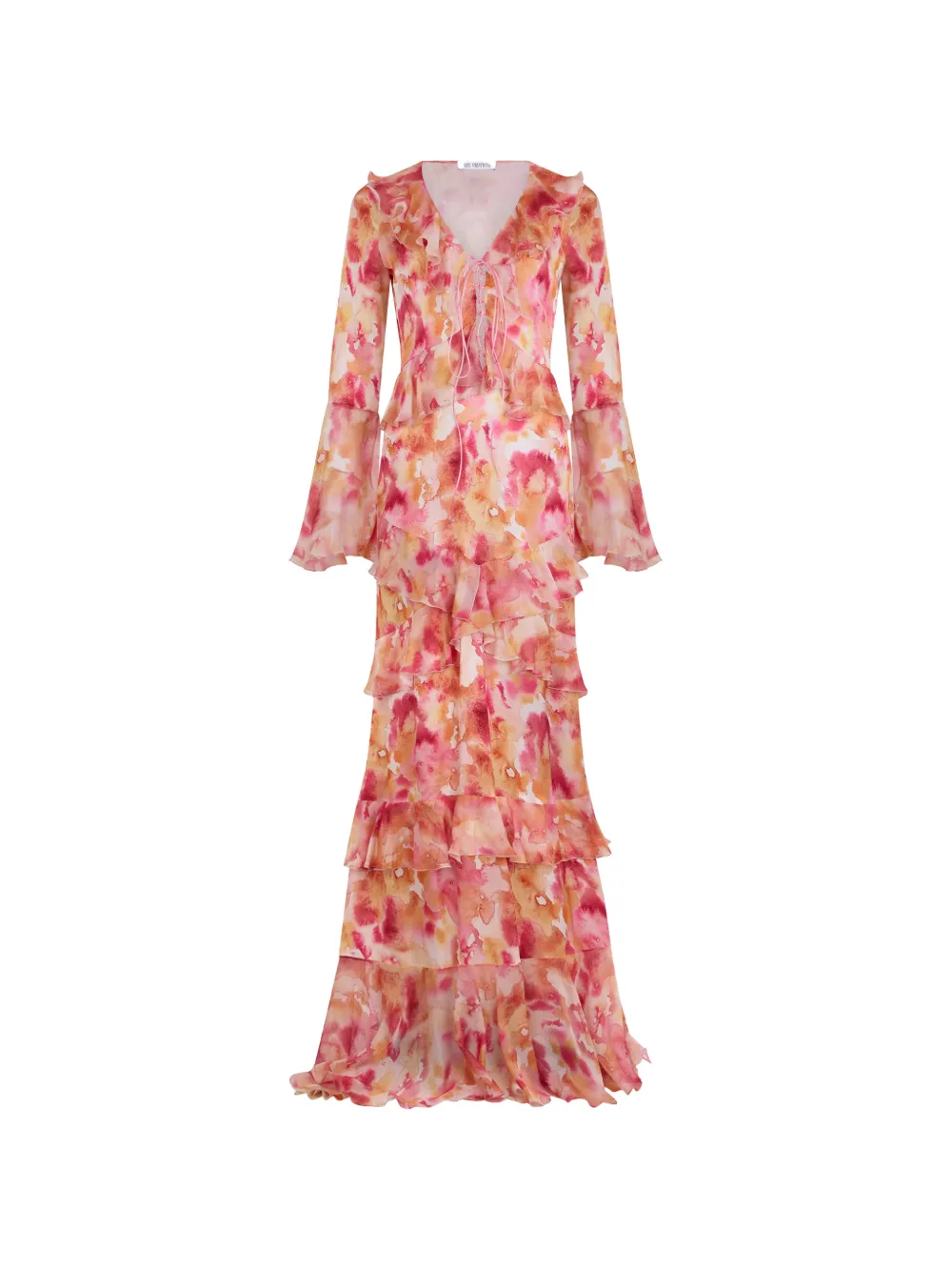 Les Filles d'Eva ruffled tiered dress - Rosa