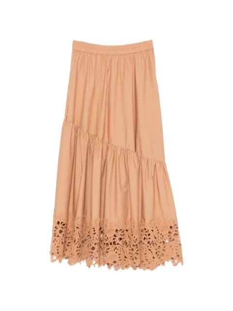 TWINSET ruffled midi skirt