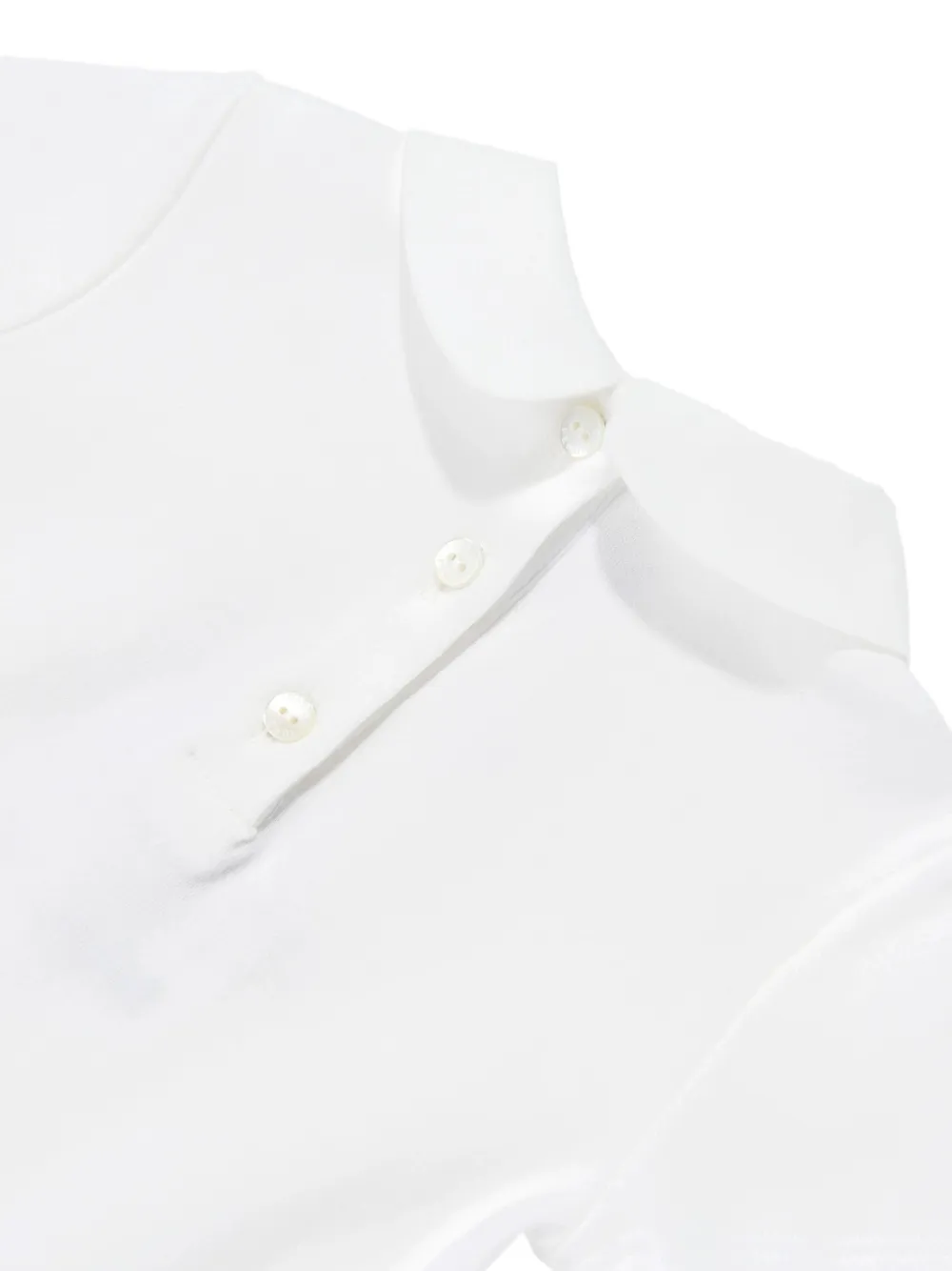 Fendi Kids T-shirt met patroon Wit