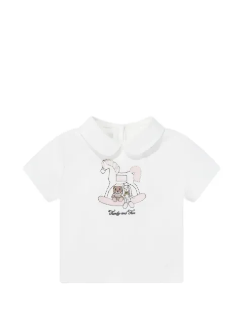 Fendi Kids t-shirt à motif graphique