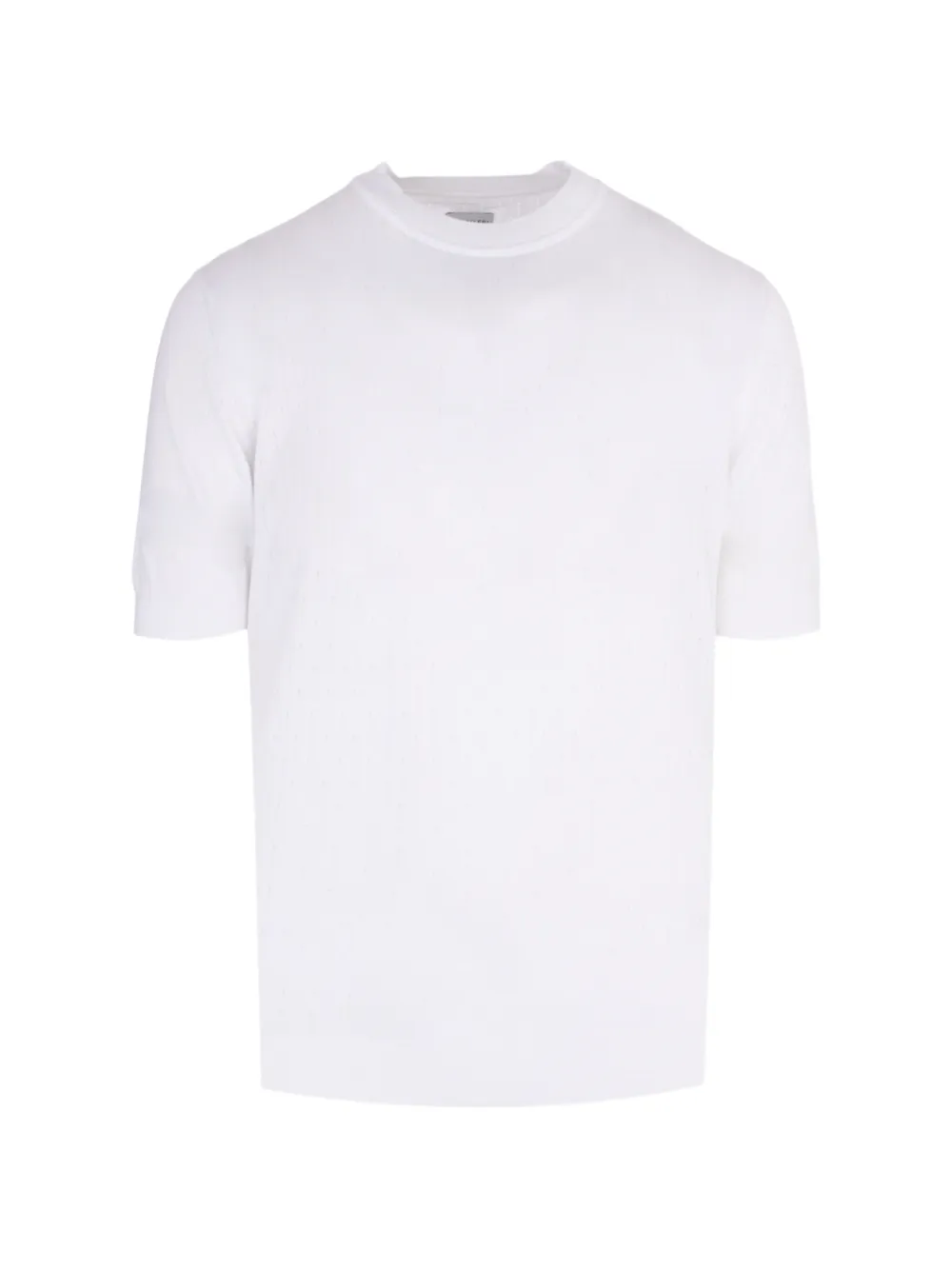 Pal Zileri pointelle-knit T-shirt - Bianco