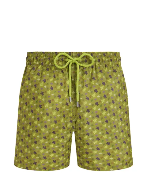 Vilebrequin Ultra-light and packable Swim Shorts Micro Ronde des Tortues