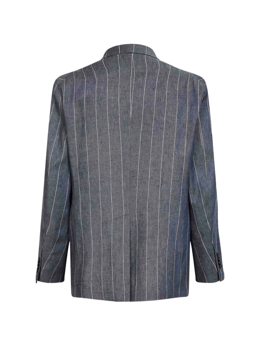 Tagliatore New York blazer met krijtstreep en dubbele rij knopen Blauw