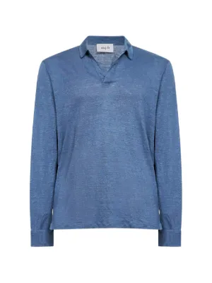 Ralph Lauren Purple Label Henley ロングTシャツ | ブルー | FARFETCH JP