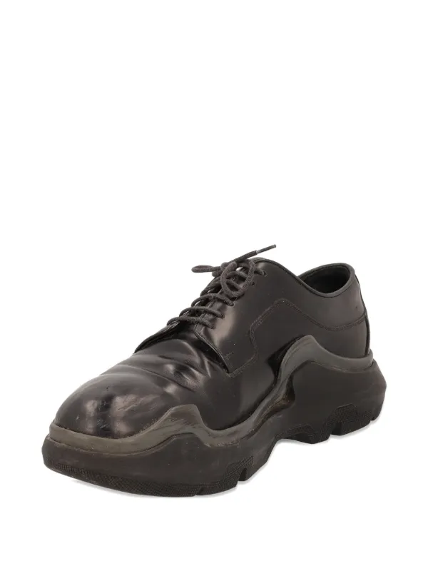 Prada Pre-Owned レースアップ シューズ | ブラック | FARFETCH JP