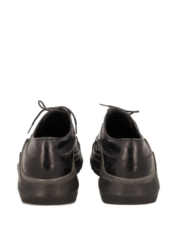 Prada Pre-Owned レースアップ シューズ | ブラック | FARFETCH JP