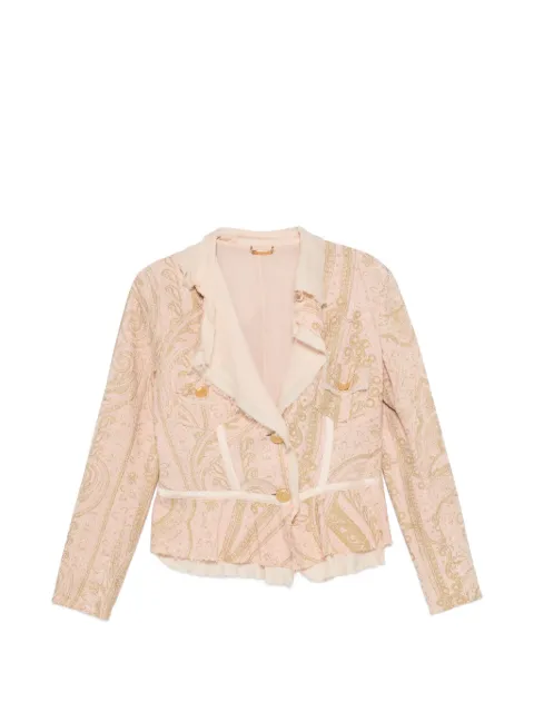 Roberto Cavalli Vintage 2000s paisley-print jacket