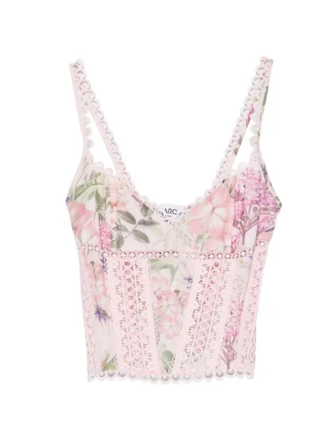 Charo Ruiz Ibiza Poppy floral-print top