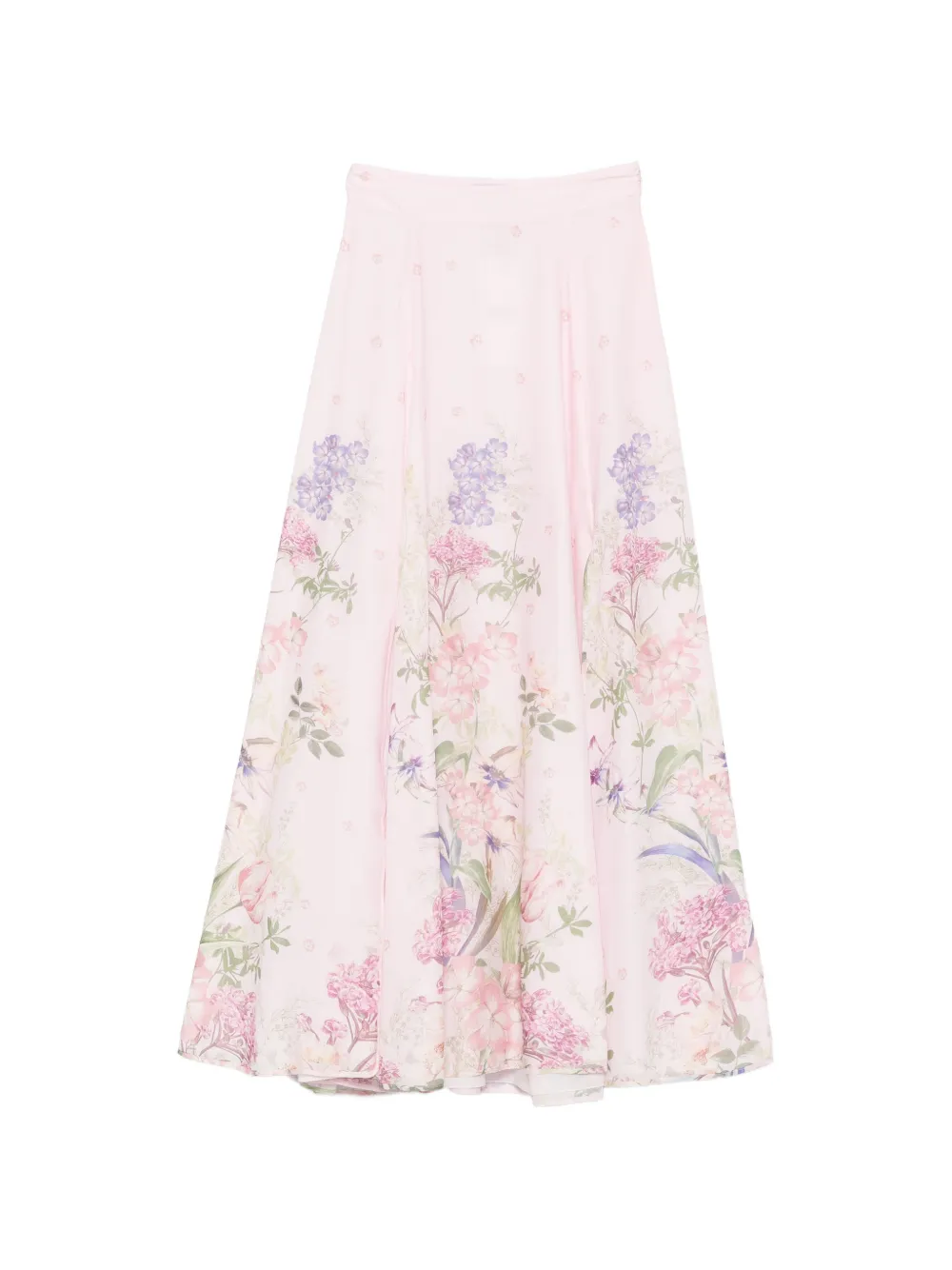 Charo Ruiz Ibiza floral-print maxi skirt - Rosa