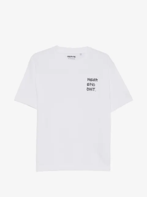 GEORGE. playera con logo estampado