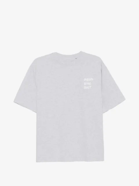 GEORGE. playera con eslogan estampado