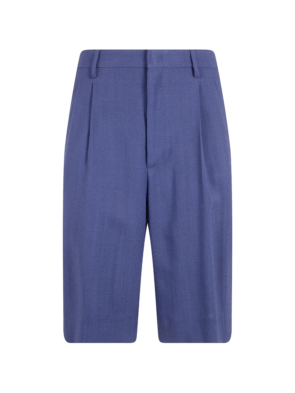 Tagliatore pleated tailored bermuda shorts - Blau