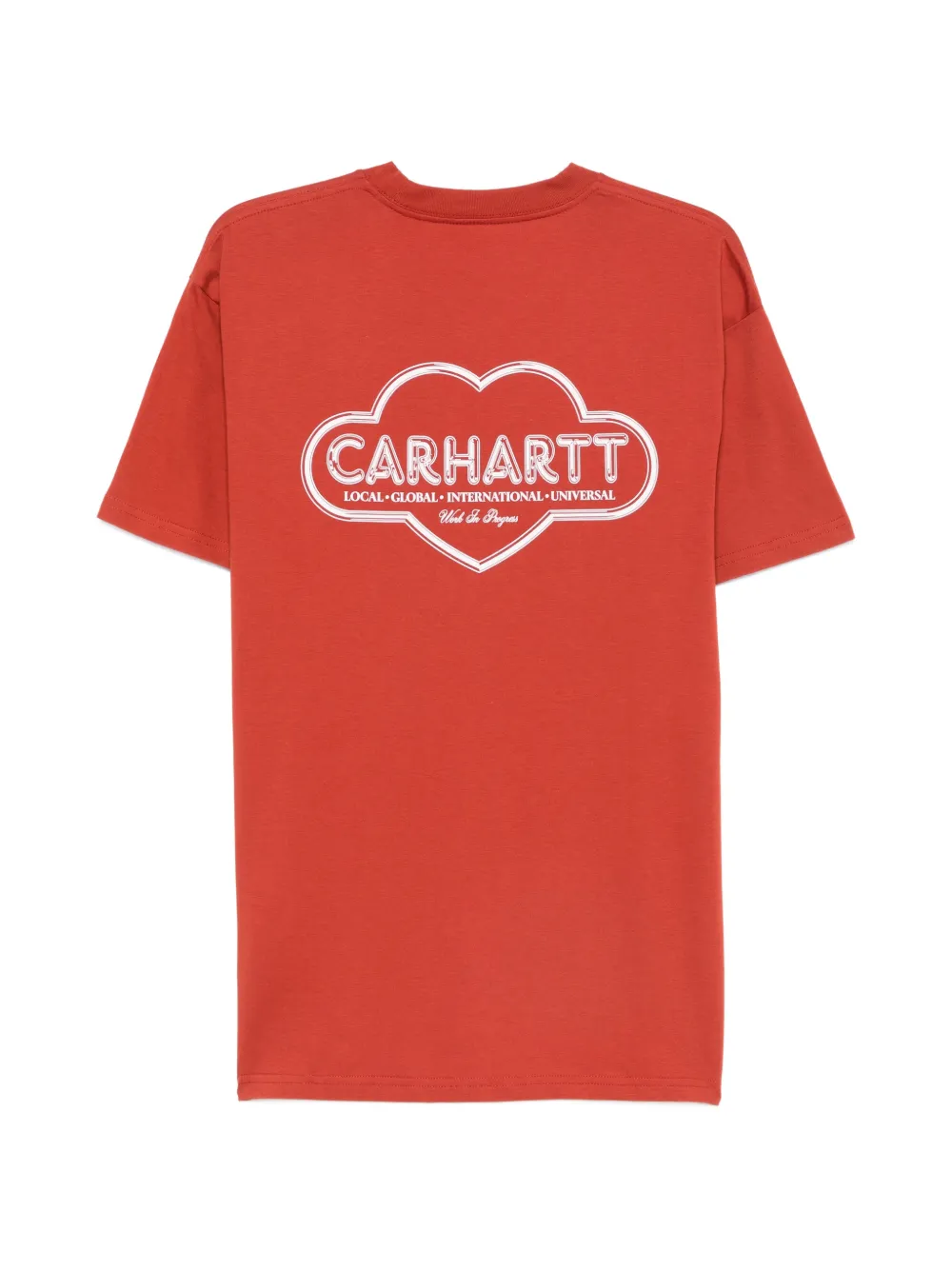 Carhartt WIP Cloud Heart T-shirt Rood