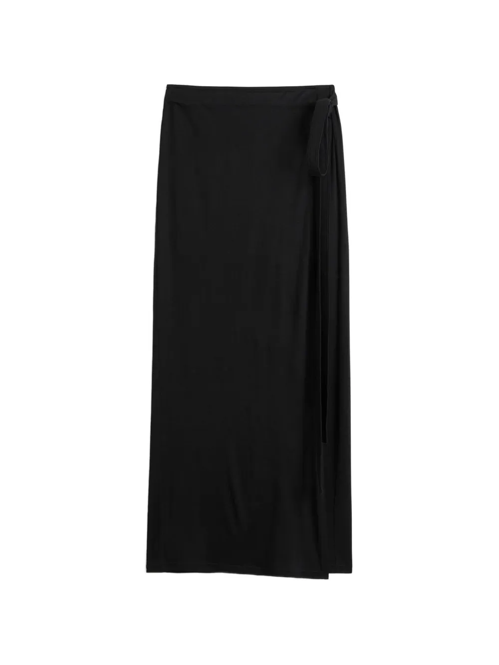 TOTEME wrap-style midi skirt - Schwarz
