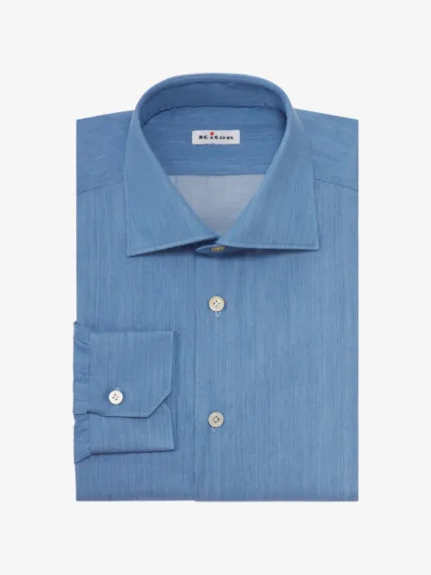 Kiton camisa de algodón