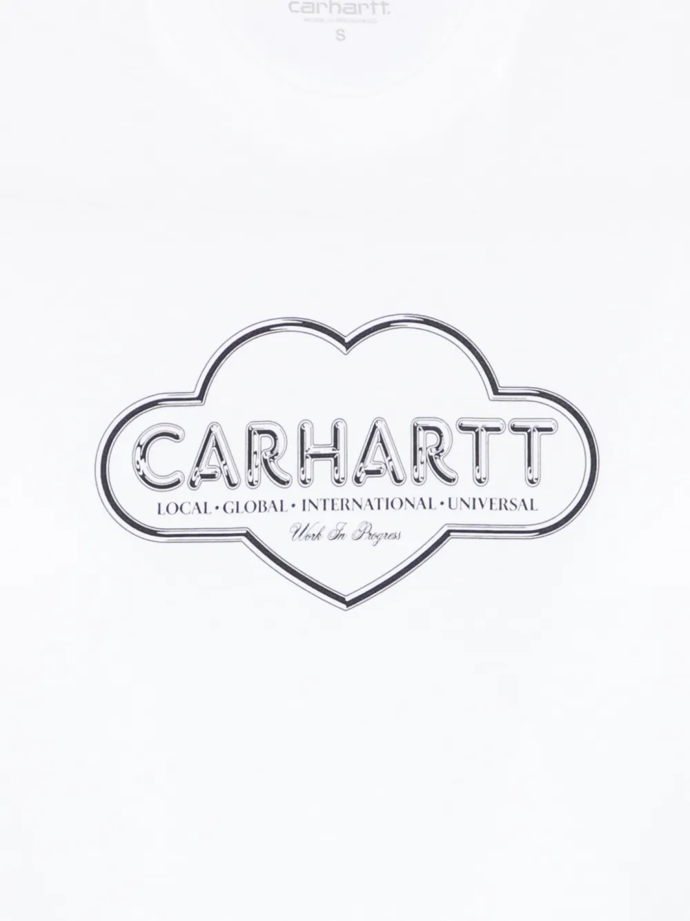 Carhartt WIP Cloud Heart T-shirt Wit