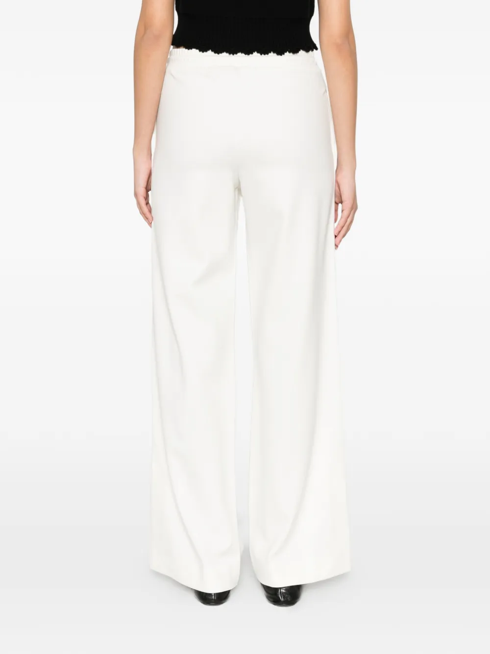 TWINSET Trainingsbroek met zijstreep Wit