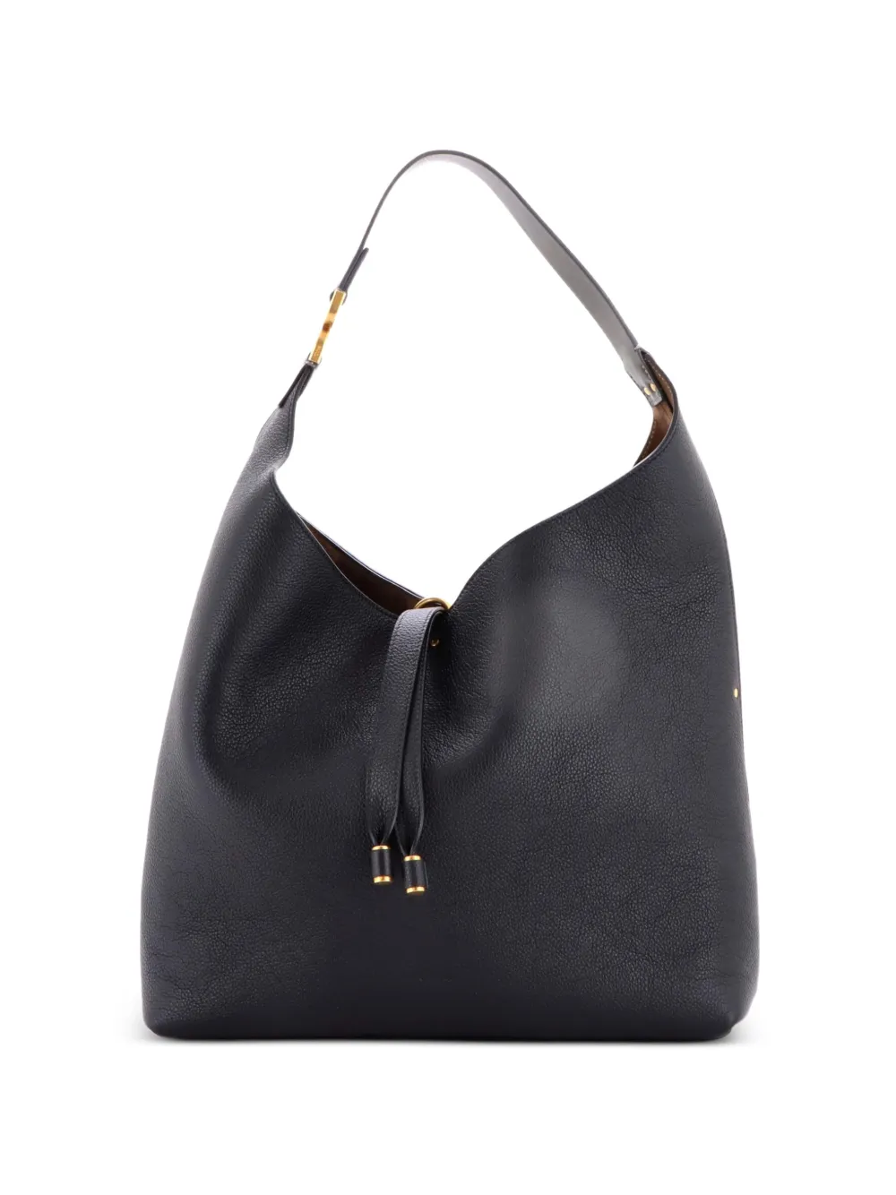 Chloé Pre-Owned Marcie NM Leather hobo bag - Nero