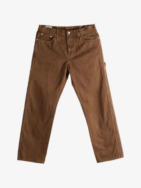 Vowels Overdyed Painter straight-leg jeans