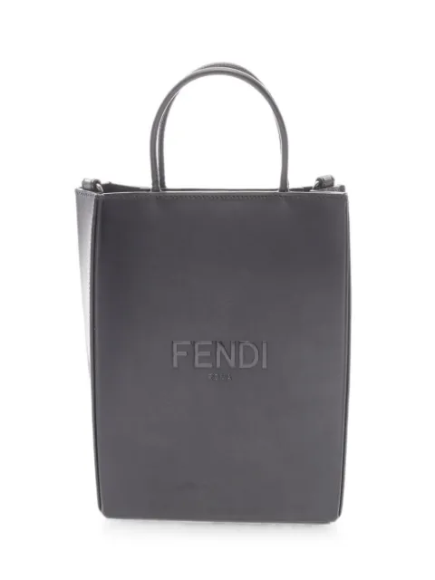 Fendi Pre-Owned 2000s small debossed-logo tote bag
