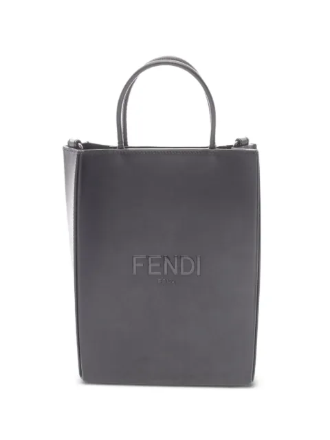Fendi Pre-Owned 2000s small debossed-logo tote bag